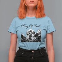 Greek Mythology Poseidon Dartist T Shirt For Women King Of Dart Thrower - Wonder Print Shop