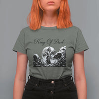 Greek Mythology Poseidon Dartist T Shirt For Women King Of Dart Thrower - Wonder Print Shop