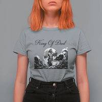 Greek Mythology Poseidon Dartist T Shirt For Women King Of Dart Thrower - Wonder Print Shop