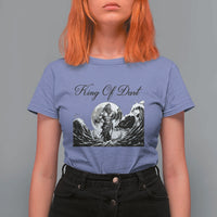 Greek Mythology Poseidon Dartist T Shirt For Women King Of Dart Thrower - Wonder Print Shop