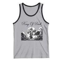 Greek Mythology Poseidon Dartist Tank Top King Of Dart Thrower - Wonder Print Shop