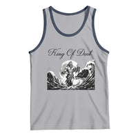 Greek Mythology Poseidon Dartist Tank Top King Of Dart Thrower - Wonder Print Shop