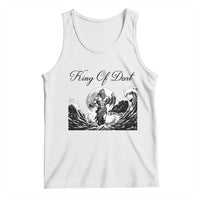 Greek Mythology Poseidon Dartist Tank Top King Of Dart Thrower - Wonder Print Shop