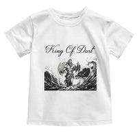 Greek Mythology Poseidon Dartist Toddler T Shirt King Of Dart Thrower - Wonder Print Shop