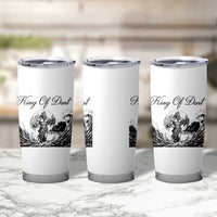 Greek Mythology Poseidon Dartist Tumbler Cup King Of Dart Thrower - Wonder Print Shop