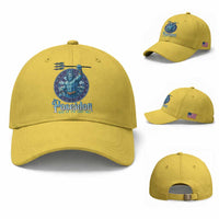 Ancient Greek Mythology Poseidon Dartist Baseball Cap God Of The Dart Sea Trident