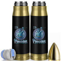 Ancient Greek Mythology Poseidon Dartist Bullet Tumbler God Of The Dart Sea Trident - Wonder Print Shop