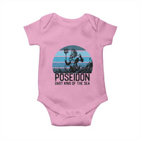 Ancient Greek Mythology Poseidon Dartist Baby Onesie Dart King Of The Sea Trident - Wonder Print Shop