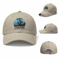 Ancient Greek Mythology Poseidon Dartist Baseball Cap Dart King Of The Sea Trident