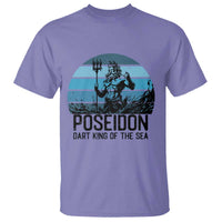 Ancient Greek Mythology Poseidon Dartist T Shirt Dart King Of The Sea Trident - Wonder Print Shop