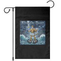 Greek Mythology Poseidon Dart Player Garden Flag King Of Dart Trident Thrower - Wonder Print Shop