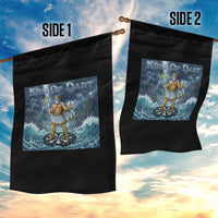 Greek Mythology Poseidon Dart Player Garden Flag King Of Dart Trident Thrower - Wonder Print Shop