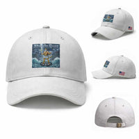 Greek Mythology Poseidon Dart Player Baseball Cap King Of Dart Trident Thrower
