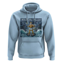 Greek Mythology Poseidon Dart Player Hoodie King Of Dart Trident Thrower - Wonder Print Shop