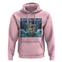 Greek Mythology Poseidon Dart Player Hoodie King Of Dart Trident Thrower - Wonder Print Shop