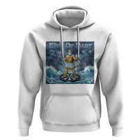 Greek Mythology Poseidon Dart Player Hoodie King Of Dart Trident Thrower - Wonder Print Shop