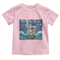 Greek Mythology Poseidon Dart Player Toddler T Shirt King Of Dart Trident Thrower - Wonder Print Shop