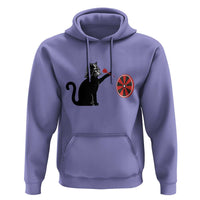 Black Cat Lord Darts Player Hoodie Funny Space Scifi Dartist Gift - Wonder Print Shop