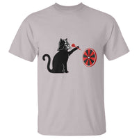 Black Cat Lord Darts Player T Shirt Funny Space Scifi Dartist Gift - Wonder Print Shop