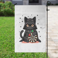 Dark Lord Cat Dartist Gift Garden Flag Funny Sci Fi Dart Thrower Gift - Wonder Print Shop