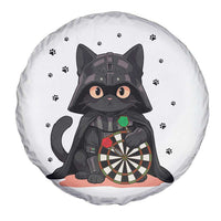 Dark Lord Cat Dartist Gift Spare Tire Cover Funny Sci Fi Dart Thrower Gift - Wonder Print Shop