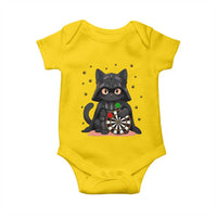 Dark Lord Cat Dartist Gift Baby Onesie Funny Sci Fi Dart Thrower Gift - Wonder Print Shop