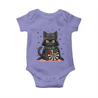 Dark Lord Cat Dartist Gift Baby Onesie Funny Sci Fi Dart Thrower Gift - Wonder Print Shop