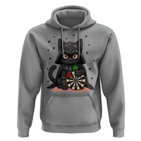 Dark Lord Cat Dartist Gift Hoodie Funny Sci Fi Dart Thrower Gift - Wonder Print Shop
