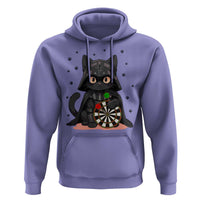 Dark Lord Cat Dartist Gift Hoodie Funny Sci Fi Dart Thrower Gift - Wonder Print Shop
