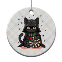 Dark Lord Cat Dartist Gift Ceramic Ornament Funny Sci Fi Dart Thrower Gift - Wonder Print Shop