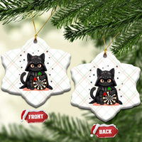 Dark Lord Cat Dartist Gift Ceramic Ornament Funny Sci Fi Dart Thrower Gift - Wonder Print Shop
