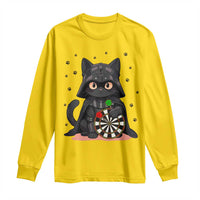Dark Lord Cat Dartist Gift Long Sleeve Shirt Funny Sci Fi Dart Thrower Gift - Wonder Print Shop