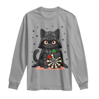 Dark Lord Cat Dartist Gift Long Sleeve Shirt Funny Sci Fi Dart Thrower Gift - Wonder Print Shop