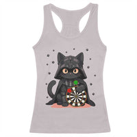 Dark Lord Cat Dartist Gift Racerback Tank Top Funny Sci Fi Dart Thrower Gift - Wonder Print Shop