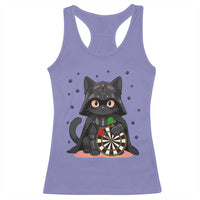 Dark Lord Cat Dartist Gift Racerback Tank Top Funny Sci Fi Dart Thrower Gift - Wonder Print Shop