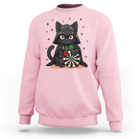 Dark Lord Cat Dartist Gift Sweatshirt Funny Sci Fi Dart Thrower Gift - Wonder Print Shop