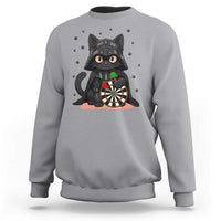 Dark Lord Cat Dartist Gift Sweatshirt Funny Sci Fi Dart Thrower Gift - Wonder Print Shop