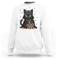 Dark Lord Cat Dartist Gift Sweatshirt Funny Sci Fi Dart Thrower Gift - Wonder Print Shop