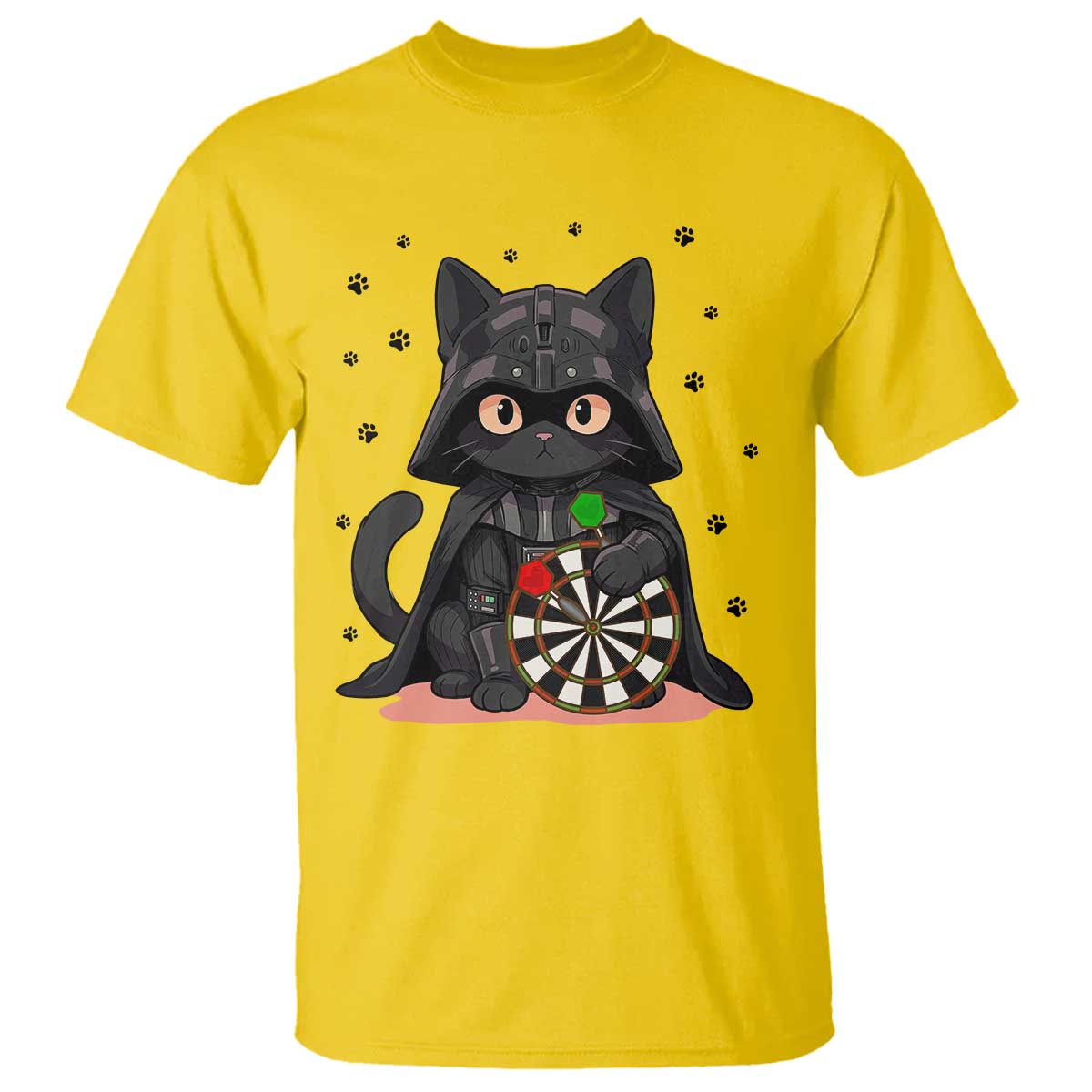 Dark Lord Cat Dartist Gift T Shirt Funny Sci Fi Dart Thrower Gift - Wonder Print Shop