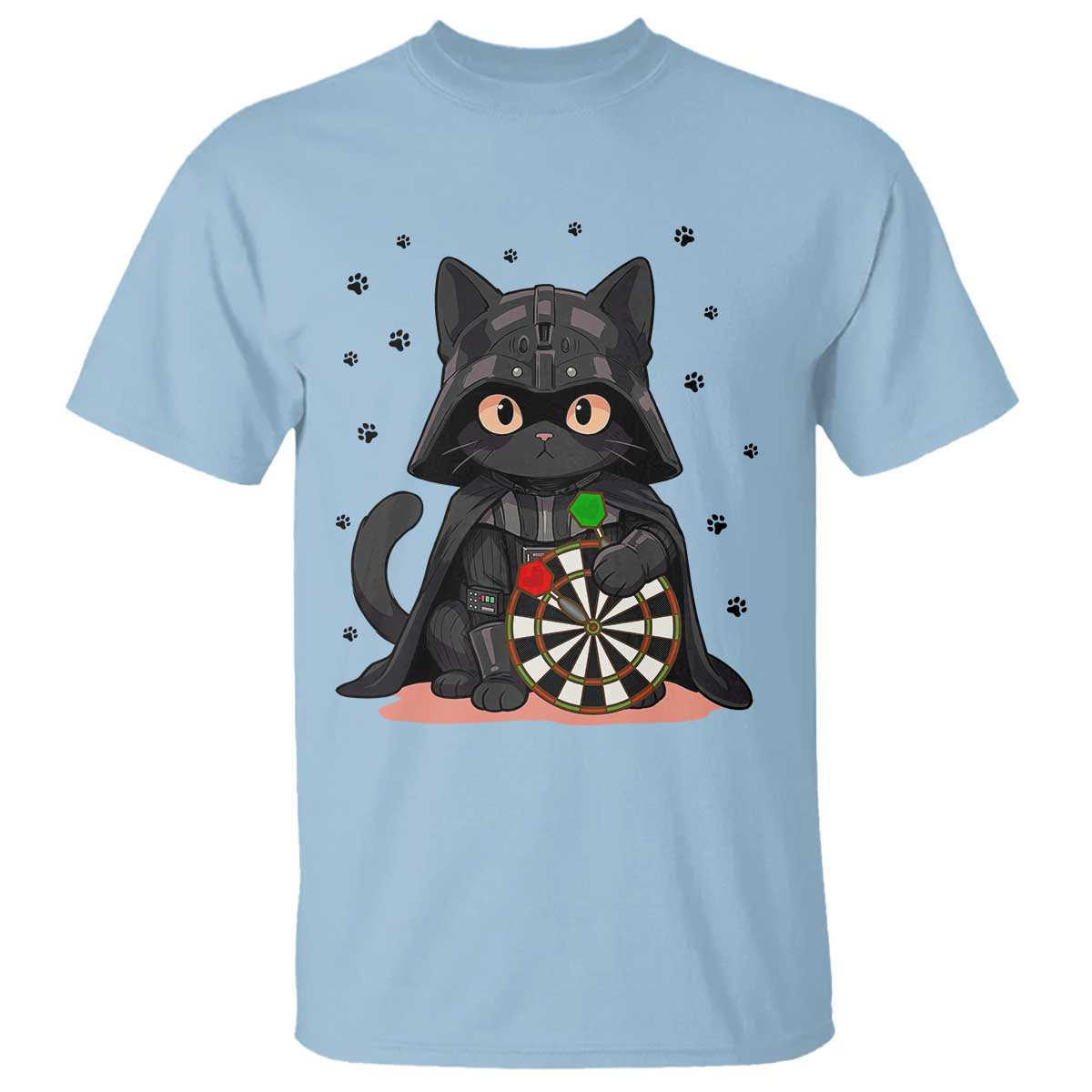 Dark Lord Cat Dartist Gift T Shirt Funny Sci Fi Dart Thrower Gift - Wonder Print Shop