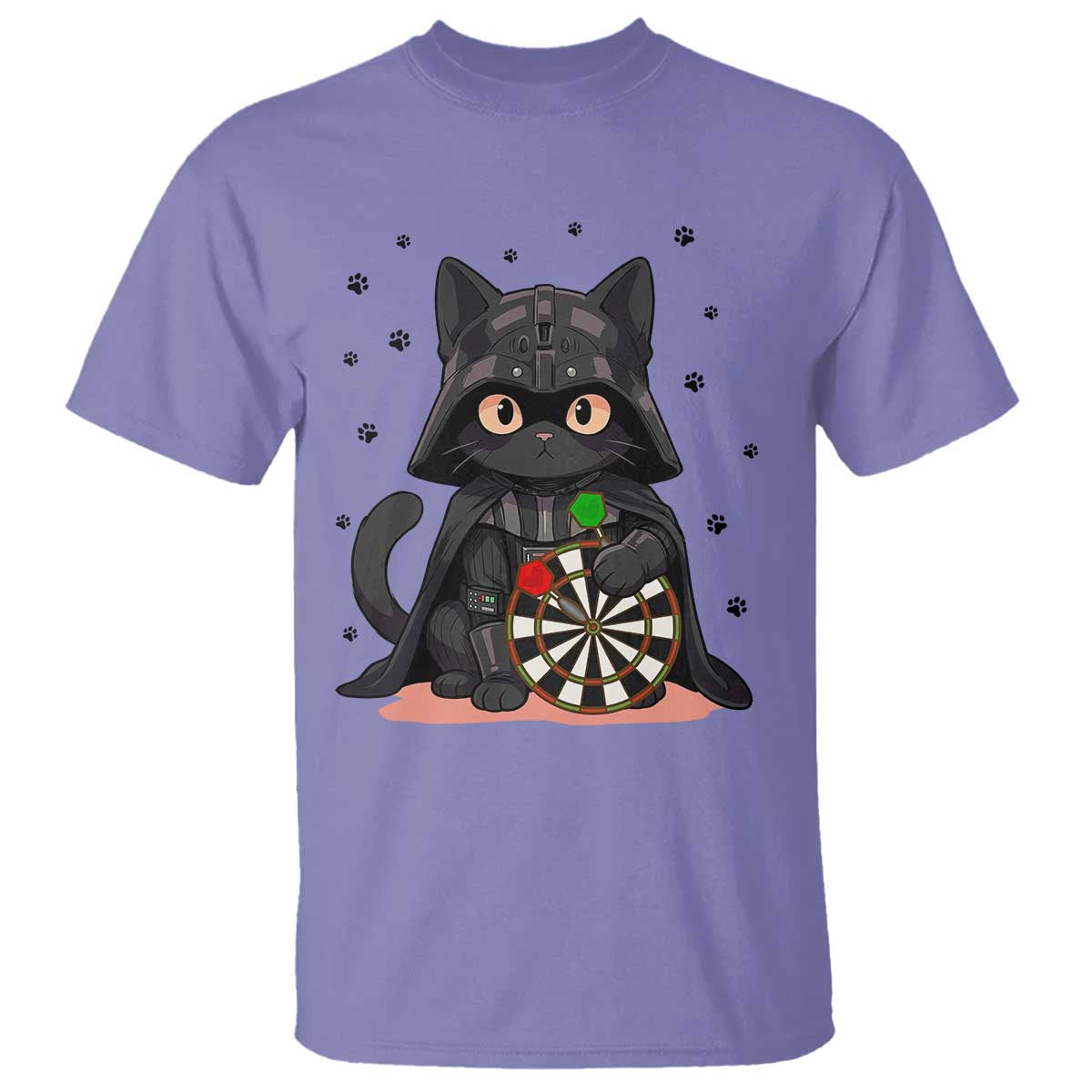 Dark Lord Cat Dartist Gift T Shirt Funny Sci Fi Dart Thrower Gift - Wonder Print Shop