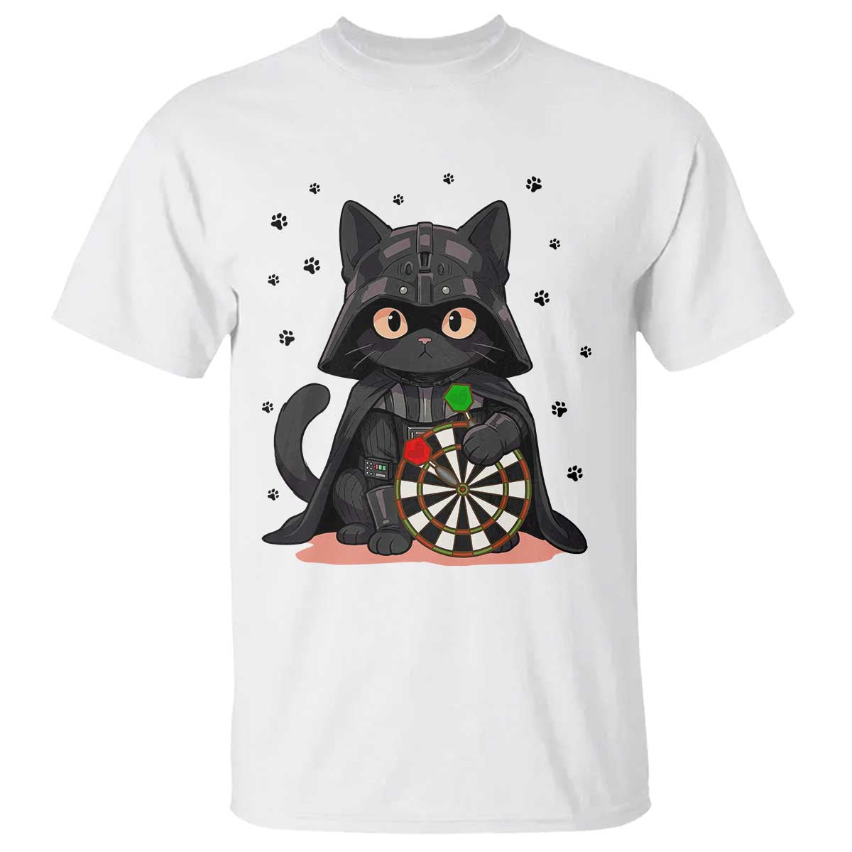 Dark Lord Cat Dartist Gift T Shirt Funny Sci Fi Dart Thrower Gift - Wonder Print Shop