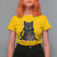 Dark Lord Cat Dartist Gift T Shirt For Women Funny Sci Fi Dart Thrower Gift - Wonder Print Shop