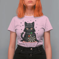 Dark Lord Cat Dartist Gift T Shirt For Women Funny Sci Fi Dart Thrower Gift - Wonder Print Shop