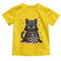 Dark Lord Cat Dartist Gift Toddler T Shirt Funny Sci Fi Dart Thrower Gift - Wonder Print Shop