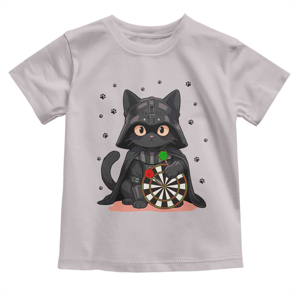 Dark Lord Cat Dartist Gift Toddler T Shirt Funny Sci Fi Dart Thrower Gift - Wonder Print Shop