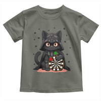Dark Lord Cat Dartist Gift Toddler T Shirt Funny Sci Fi Dart Thrower Gift - Wonder Print Shop