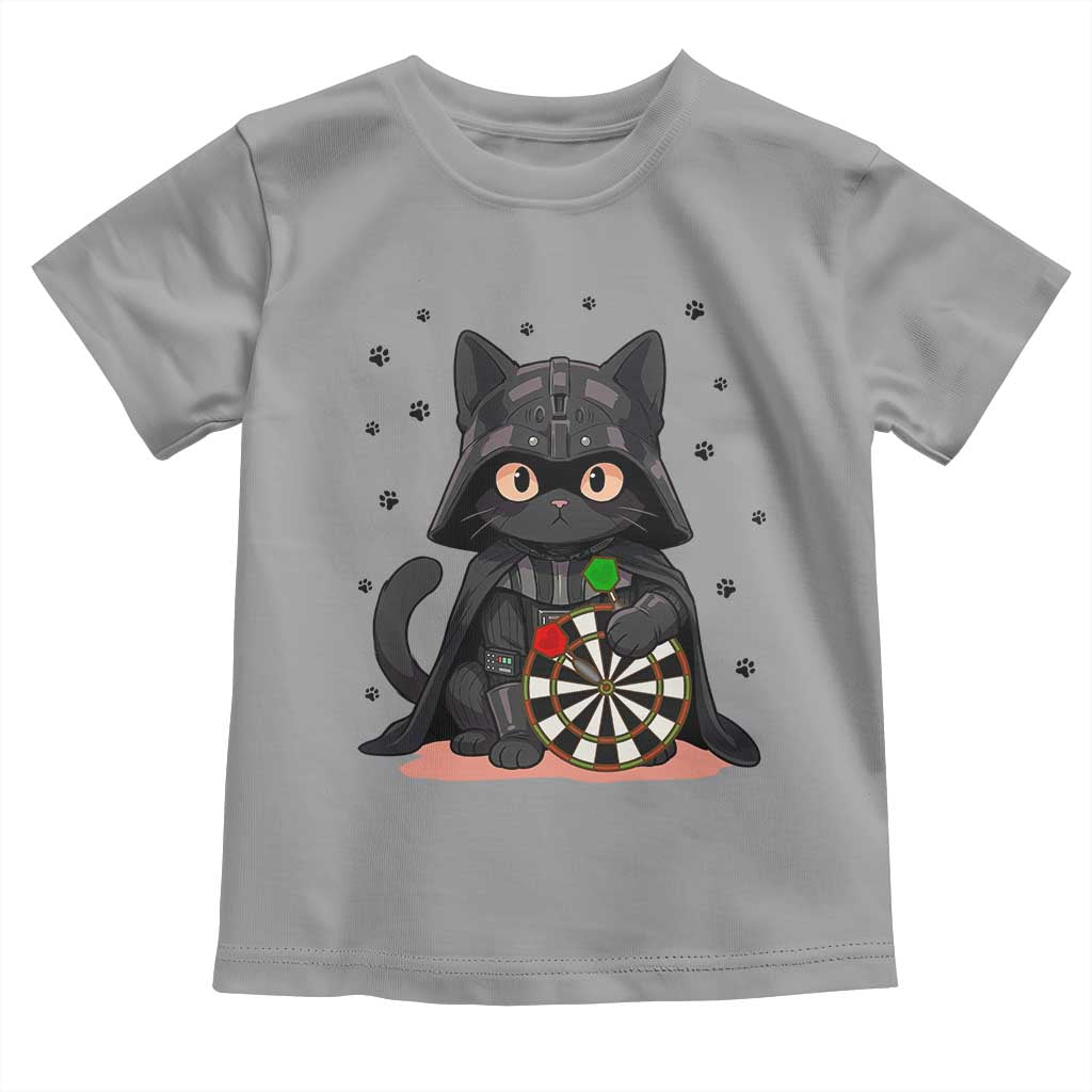 Dark Lord Cat Dartist Gift Toddler T Shirt Funny Sci Fi Dart Thrower Gift - Wonder Print Shop