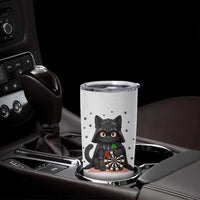 Dark Lord Cat Dartist Gift Tumbler Cup Funny Sci Fi Dart Thrower Gift - Wonder Print Shop