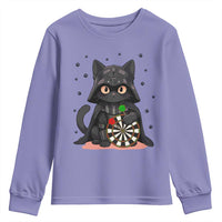 Dark Lord Cat Dartist Gift Youth Sweatshirt Funny Sci Fi Dart Thrower Gift - Wonder Print Shop